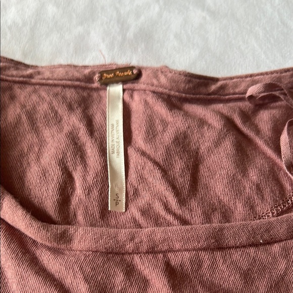Free People Pink Oversized Sequin Tee - Picture 3 of 8